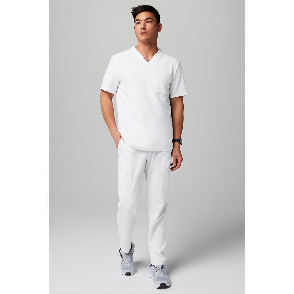 ✨Fabletics Helix 1-Pocket White Sz Medium Top✨